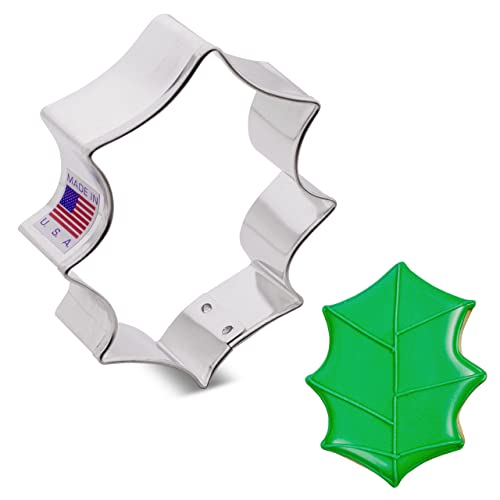 Ann Clark Cookie Cutters Christmas Holly Leaf Cookie Cutter 3