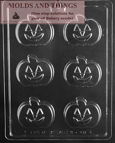 Pumpkin Cookie Halloween Fall Chocolate Mold Ships Same Day m80