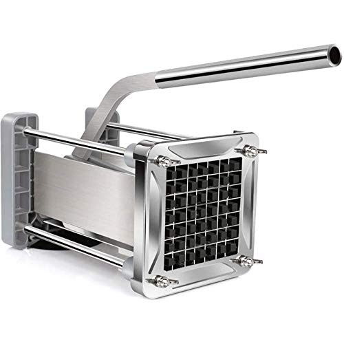 French Fry Cutter Sopito Professional Potato Cutter Stainless Steel with 12Inch Blade Great for Potatoes Carrots Cucumbers