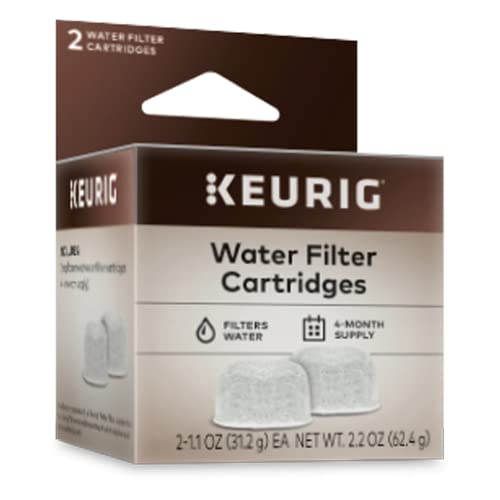 Keurig Water Filter Refill Cartridges Replacement Water Filter Cartridges Compatible with 20 KCup Pod Coffee Makers 2 Count