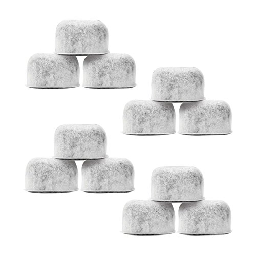 Pack of 12 Replacement Charcoal Water Filters By Housewares Solutions for Keurig Brewers  Keurig Compatible Water Filter Cartridges Universal Fit (NOT CUISINART) for Keurig 20  10 Coffee Makers