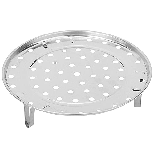 Steamer Rack Stainless Steel Steam Holder Tray Stand Shelf Kitchen Cooking Accessories(Large diameter 26cm)