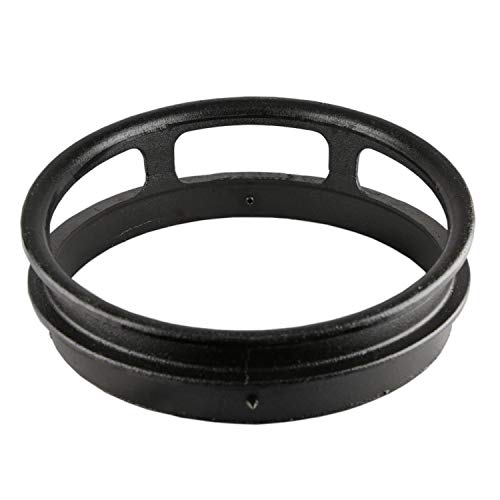 Leyso 13 Diameter 3 Opening Cast Iron Rim to Replace the Worn Out Wok Ring for Chinese Wok Range (13 Cast Iron)