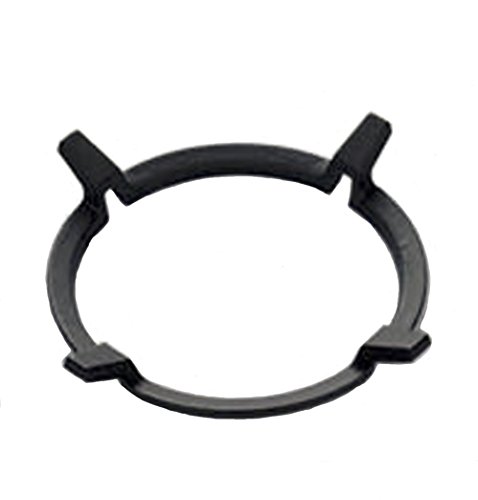 Non Slip Black Cast Iron Stove Trivets for Kitchen Wok Support Ring Cooktop Range Pan Holder Stand Stove Rack Milk Pot HolderGas HobGas Stove accessories