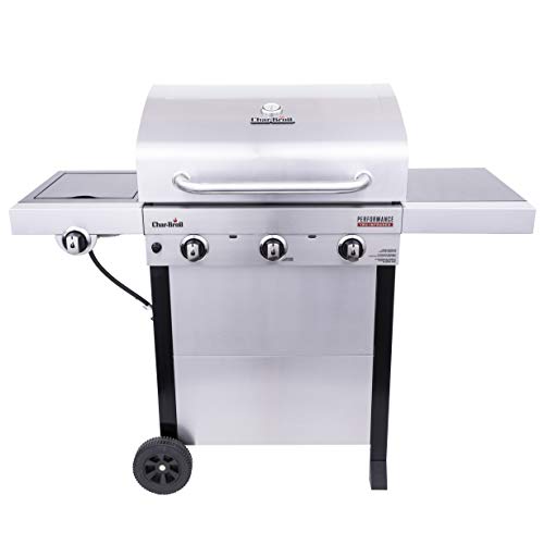 CharBroil 463370719 Performance TRUInfrared 3Burner Cart Style Liquid Propane Grill Stainless Steel