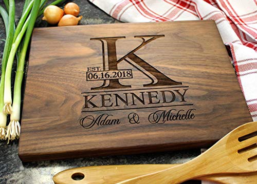 Personalized Cutting Boards Wooden Custom Engraved Chopping Board for Wedding Gift Bridal Shower Engagement Gifts Anniversary Gift Housewarming Gift Gift for friends