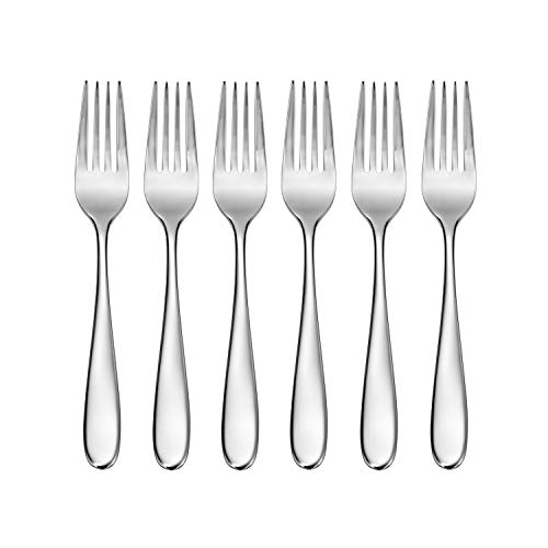 CraftKitchen Open Stock Stainless Steel Flatware Sets (Classic Salad Forks Set of 6)