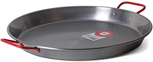 Garcima 16Inch Carbon Steel Paella Pan 40cm