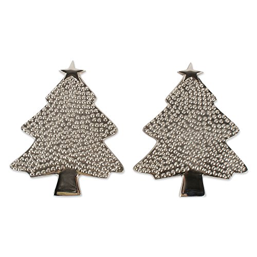DII Trivet Collection Casted Metal 8x8 Christmas Tree 2 Piece