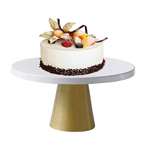 810 Inches Cake Stand Metal Cake Dessert Stand with Base Round Cupcake Holder Wedding Birthday Party Pedestal Display Plate