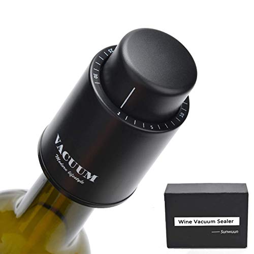 2 PACKWine Bottle StoppersReal Vacuum Wine StoppersReusable Wine PreserverWine Corks Keep FreshBest Gifts for Wine Lovers for christmas gifts