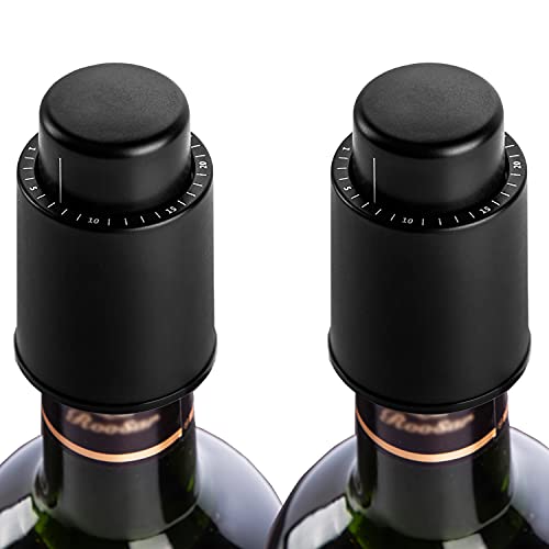 PARACITY Wine Stopper Vacuum (2 Pack Wine Stoppers)