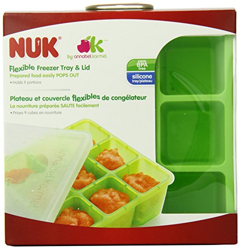 NUK Homemade Baby Food Flexible Freezer Tray and Lid Set