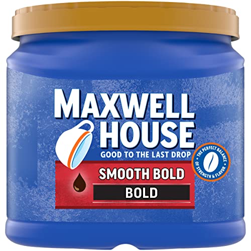 Maxwell House Smooth Bold Dark Roast Ground Coffee (267 oz Canister)