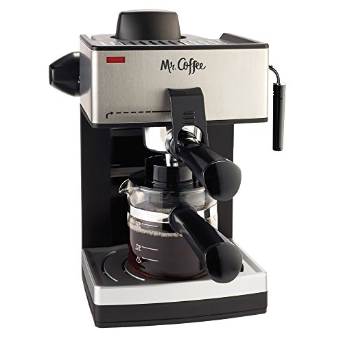 Mr Coffee 4Cup Steam Espresso System with Milk Frother