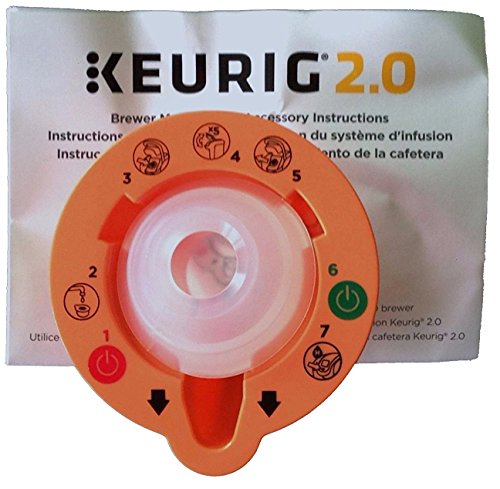 Keurig B01MXFTW88 20 Needle Cleaning Tool kkk Orange
