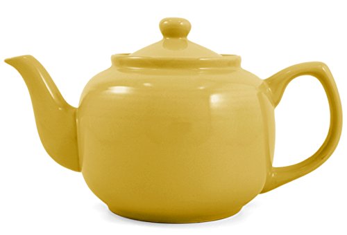 Ceramic Yellow Classic 2 Cup Teapot