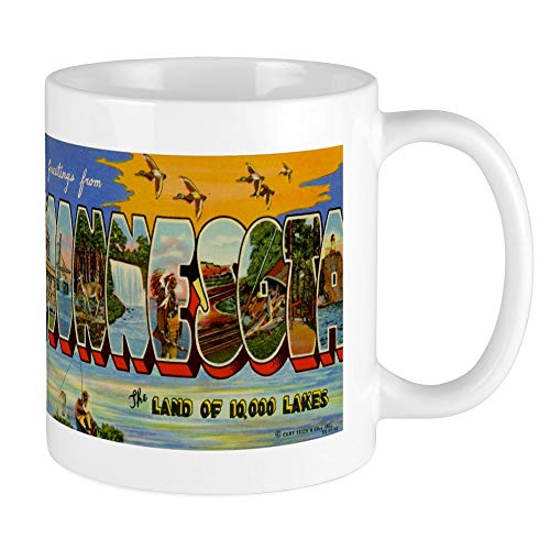 CafePress Minnesota MN Mug Ceramic Coffee Mug Tea Cup 11 oz