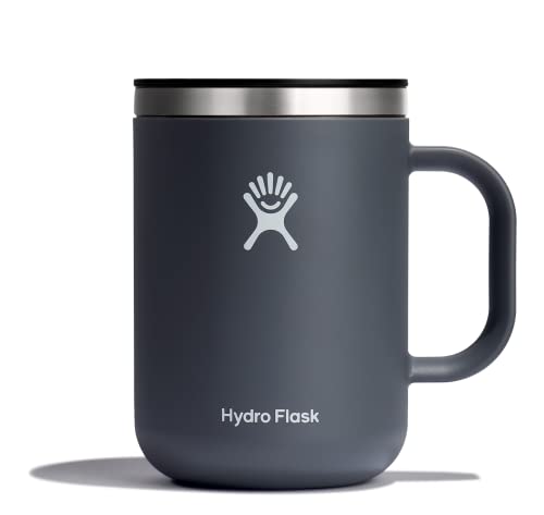 Hydro Flask Mug  Stainless Steel Reusable Tea Coffee Travel Mug  Vacuum Insulated BPAFree NonToxic