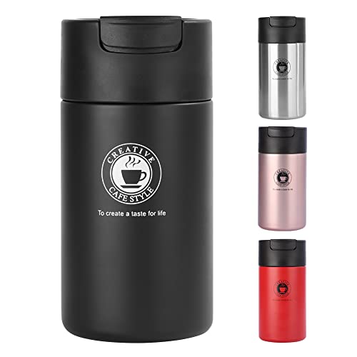 Vacuum Insulated Coffee Mug Spill Proof with Stainless Steel Travel Mugs Gift for Women Men 16 Oz