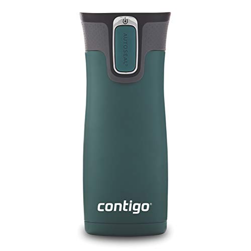 Contigo AUTOSEAL West Loop VacuumInsulated Stainless Steel Travel Mug 16 oz Chard