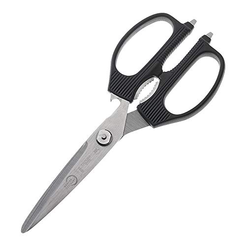 Mercer Culinary M14804 MultiPurpose 878 Kitchen Shears BlackSilver