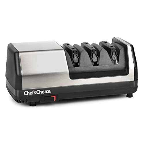 Chefs Choice Model 151 Universal Electric Knife Sharpener Stainless Steel