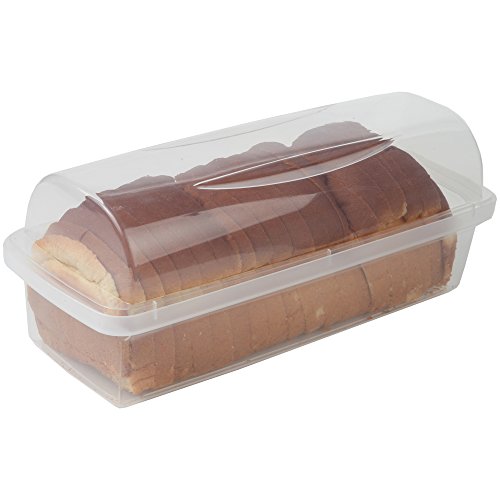 HomeX Transparent Plastic Bread Box