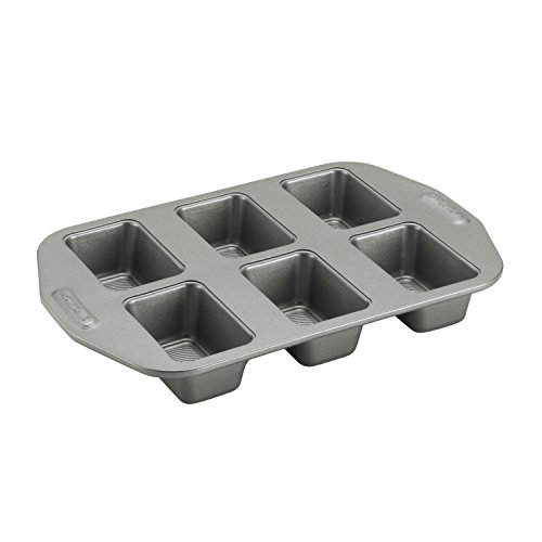 Circulon Nonstick Bakeware 6Cup Mini Loaf Pan Gray  6 cup