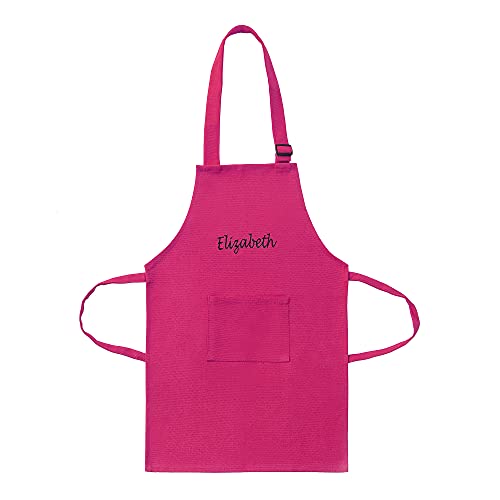 Personalized Apron Embroidered Add a Name Kids Apron Regular 1378 x 20 (for Kids up to Age 6 or 7))