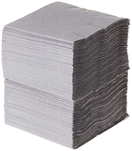 Creative Converting Beverage Napkin 2PLY Shimmering Silver