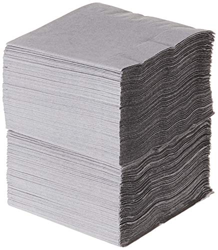 Creative Converting Beverage Napkin 2PLY Shimmering Silver