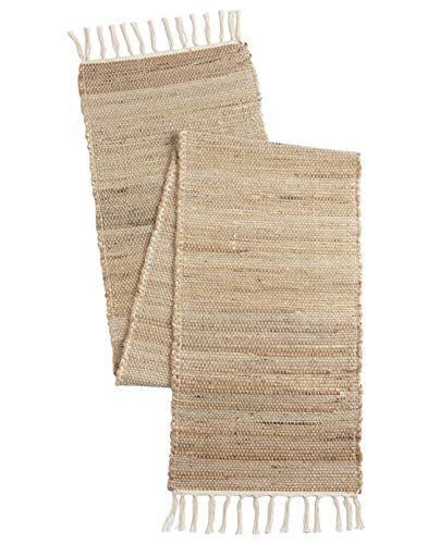The Home Talk Hand Braided Table Runner  Vintage Mats for Parties Dining Table Coasters  Decorative Placemats  Jute Natural Fibers  EcoFriendly Accessory  13 x 72 Inches  Beige Store