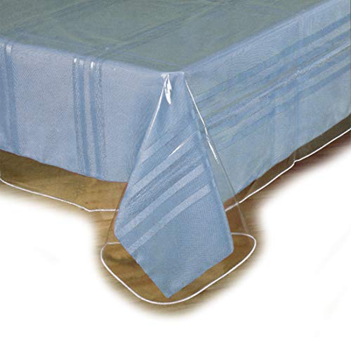 Clear Plastic Tablecloth Protector Table Cloth Vinyl (60 x 120)