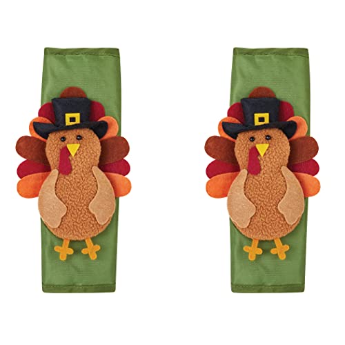 2Piece Turkey Refrigerator Handle Appliance Covers