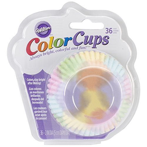 Wilton 36Pack Color Baking Cup Standard Watercolor