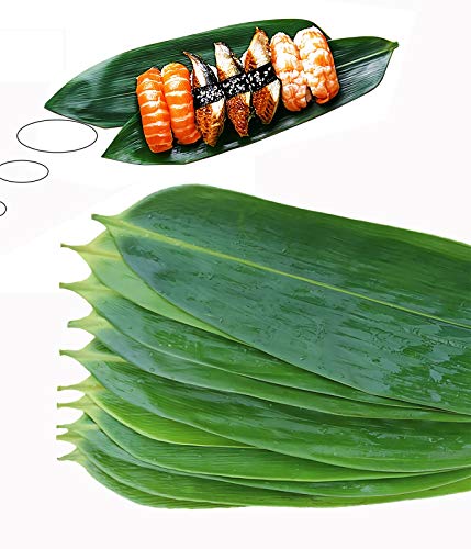 Bamboo Leaves Sushi Bazooka Maker Kit 100pcs  Decorations for Japanese Sushi Roller Plates