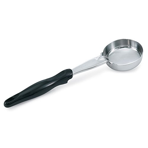 Vollrath 6412420 Spoodle  Black Handled 4 oz Solid