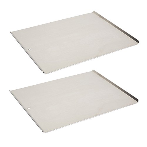 Vollrath 68085 WearEver Cookie Sheet Pans Set of 2 (17Inch X 14Inch Natural Finish Aluminum NSF)
