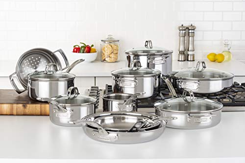 Viking 3Ply 17pc Stainless Steel Cookware Set