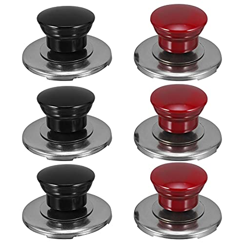 Yardwe Top Lid Handle Water Kettle Lid Knobs Whistle Kettle Replacement Cover Knobs for Tea Kettle Teapot Cover Sounding Kettle Lid 6pcs