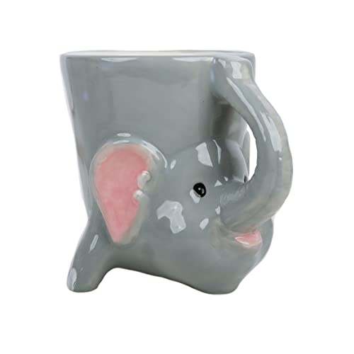 Ceramic Coffee Mug 11oz Animal Mugs  Elephant