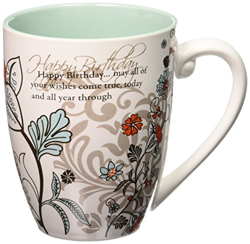 Mark My Words Happy Birthday Mug 434Inch 20Ounce Capacity