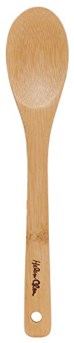 Helens Asian Kitchen Kitchen Spoon Cooking Utensil 10Inch Natural Bamboo