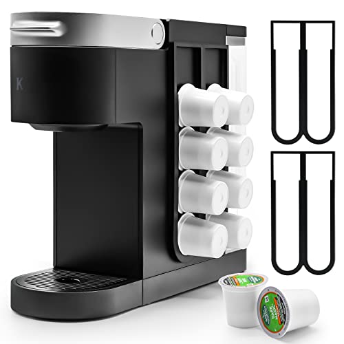 Coffee Pods Holder Side Mount Compatible with Keurig KCup Pods (2 Packsfor 16 K Cups)Compatible With Keurig Coffee Makers Some Models，Walls Cabinets Refrigerators