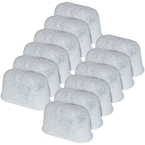 12Pack of Cuisinart Compatible Replacement Charcoal Water Filters for Coffee Makers  Fits all Cuisinart Coffee Makers