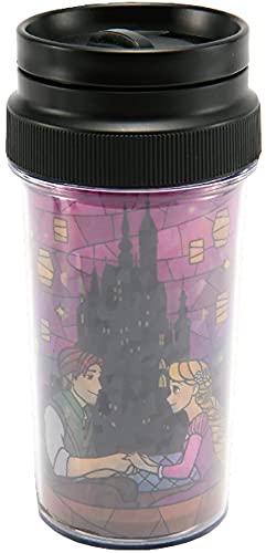 Yaxell Disney Tumbler 135 fl oz (400 ml) Rapunzel Stained Glass Style HOT  COOL Mug IV