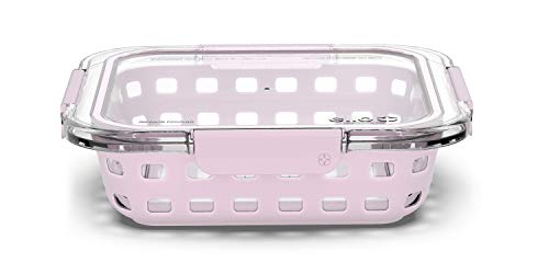 Ello Duraglass Baking Dish 8x82Qt Pink Cashmere