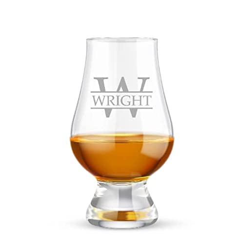 Glencairn Whiskey Glass Personalized Engraved Whiskey Glass Etched Whiskey Glass For Him Custom Logo Glass (1 Glass)