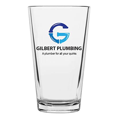 Personalized Printed Custom Logo 16oz Pint Beer Glass Add Your Logo or Promotional Items